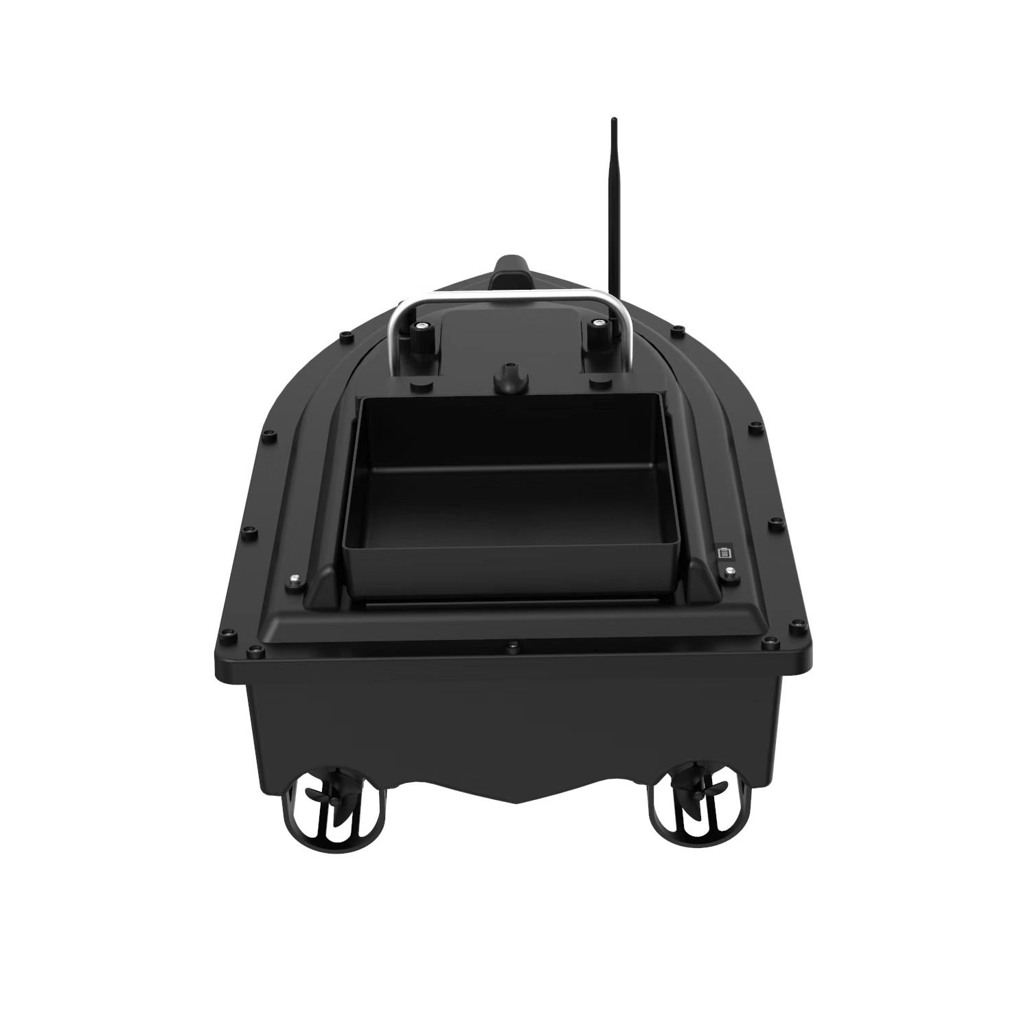 Large Hopper LED Two-hand Remote Control One Key Return GPS RC Fishing Bait Boat Fish Finder Remote Control Bait Boat with GPS