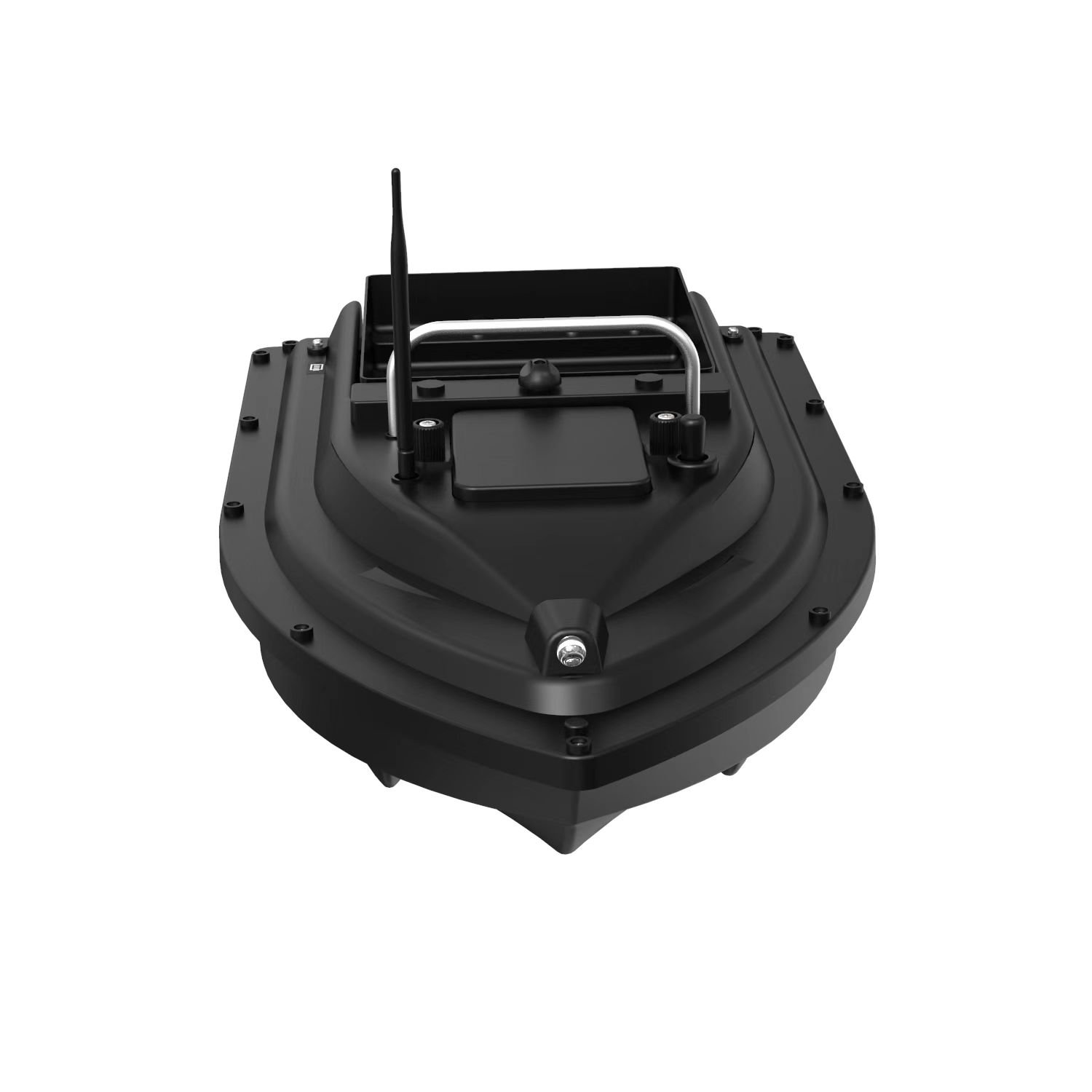 Large Hopper LED Two-hand Remote Control One Key Return GPS RC Fishing Bait Boat Fish Finder Remote Control Bait Boat with GPS