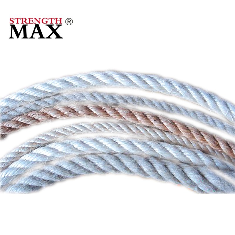 JINLI 3 Strands Twisted Nylon/Polyester Winch Anchor Line for Boat Mooring Rope Supplier