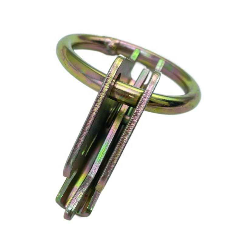 Heavy Duty Steel O Ring E Track Accessories Tie Down Anchors to Secure Cargo in Enclosed Flatbed Trailers Trucks