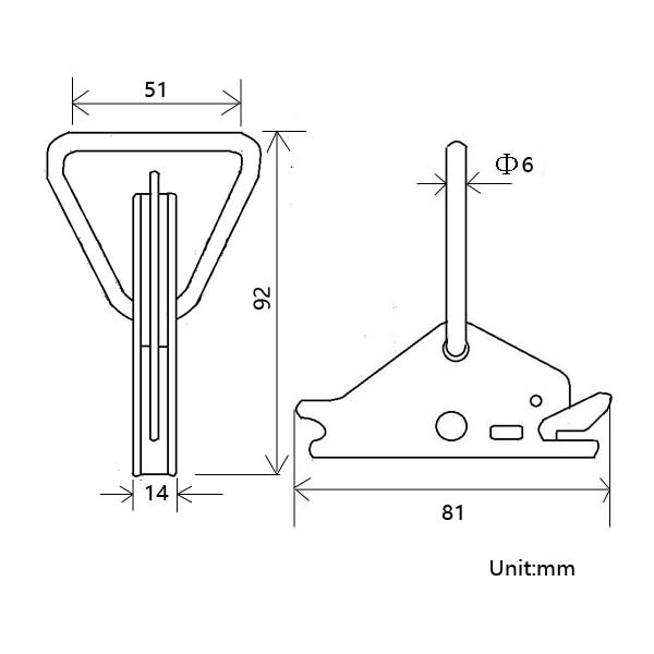 Heavy Duty Steel O Ring E Track Accessories Tie Down Anchors to Secure Cargo in Enclosed Flatbed Trailers Trucks