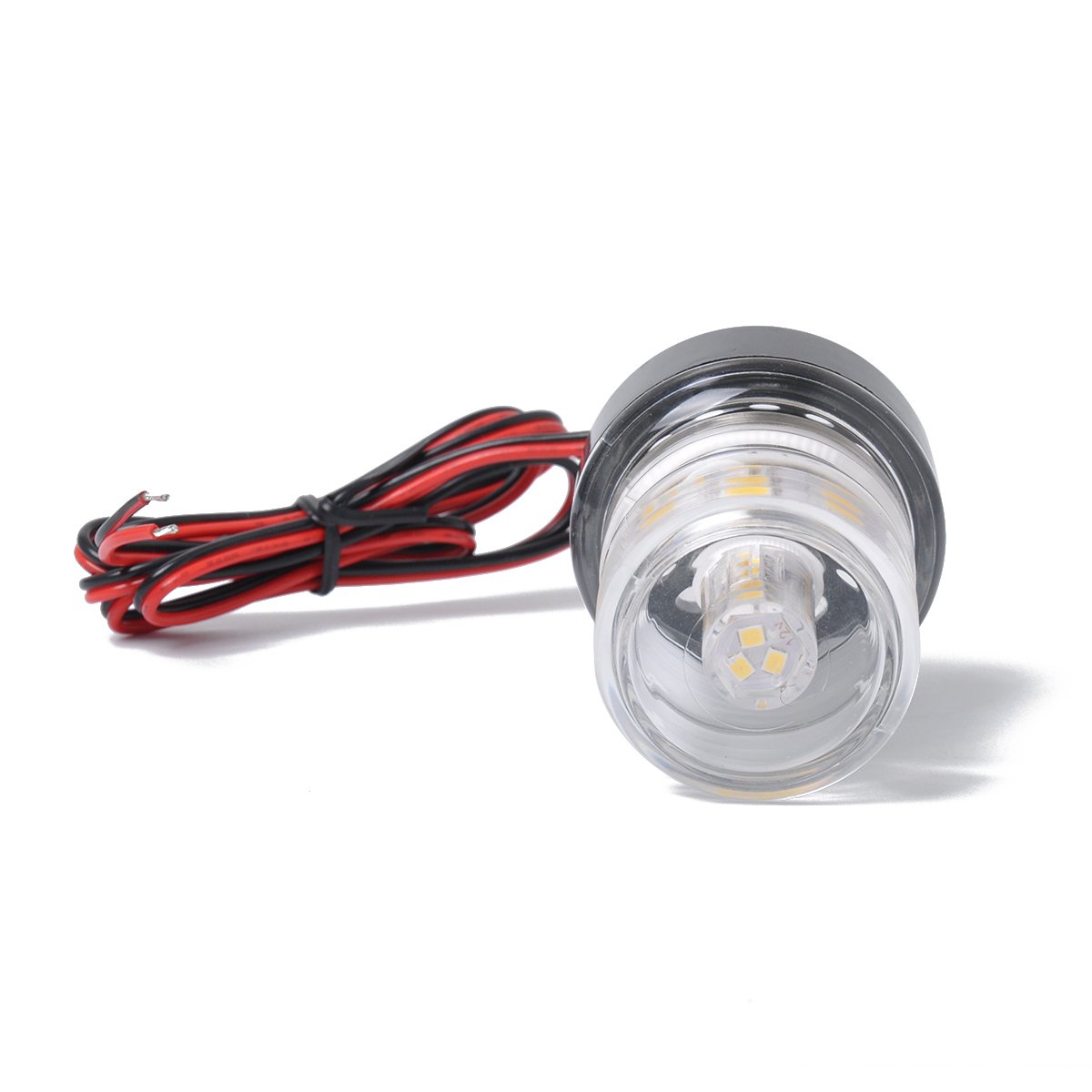 Boat Yacht Stern Marine Anchor LED Navigation Light All Round 360 White Light Base Marine Lights Accessories