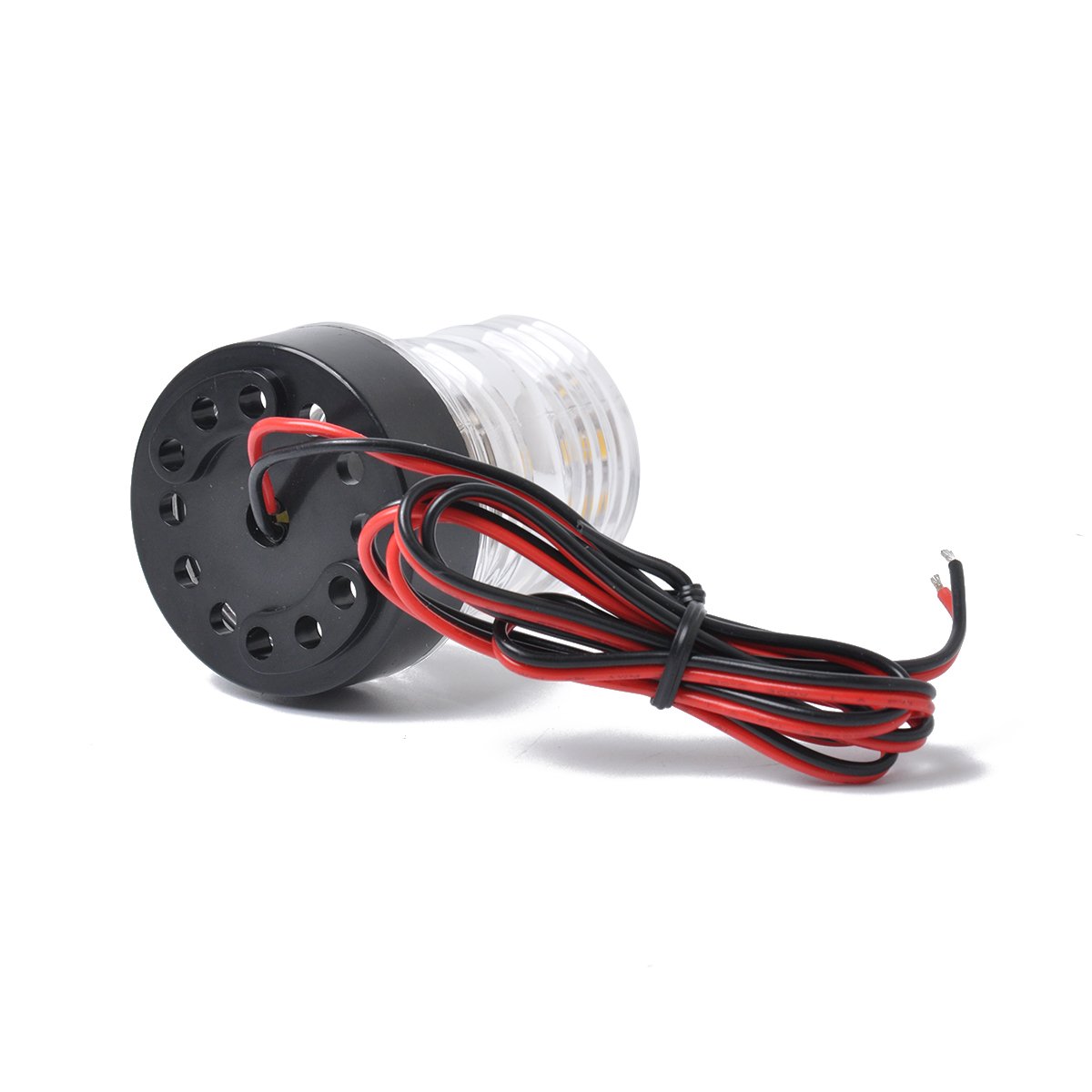 Boat Yacht Stern Marine Anchor LED Navigation Light All Round 360 White Light Base Marine Lights Accessories