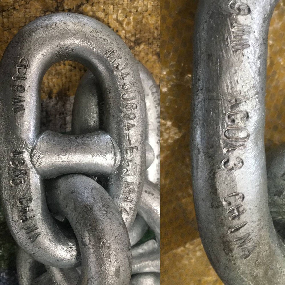 R3 Offshore Studless Link Mooring Boat Chain