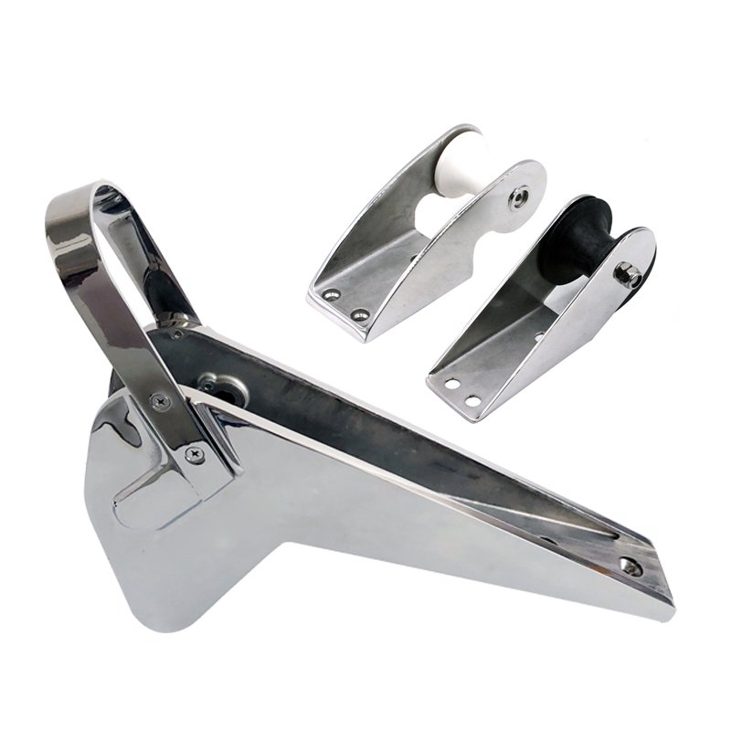 Yanyu Factory Sale Ocean Class Boat Accessories 316 SUS Anchor Bracket Yacht Bow Anchor Roller