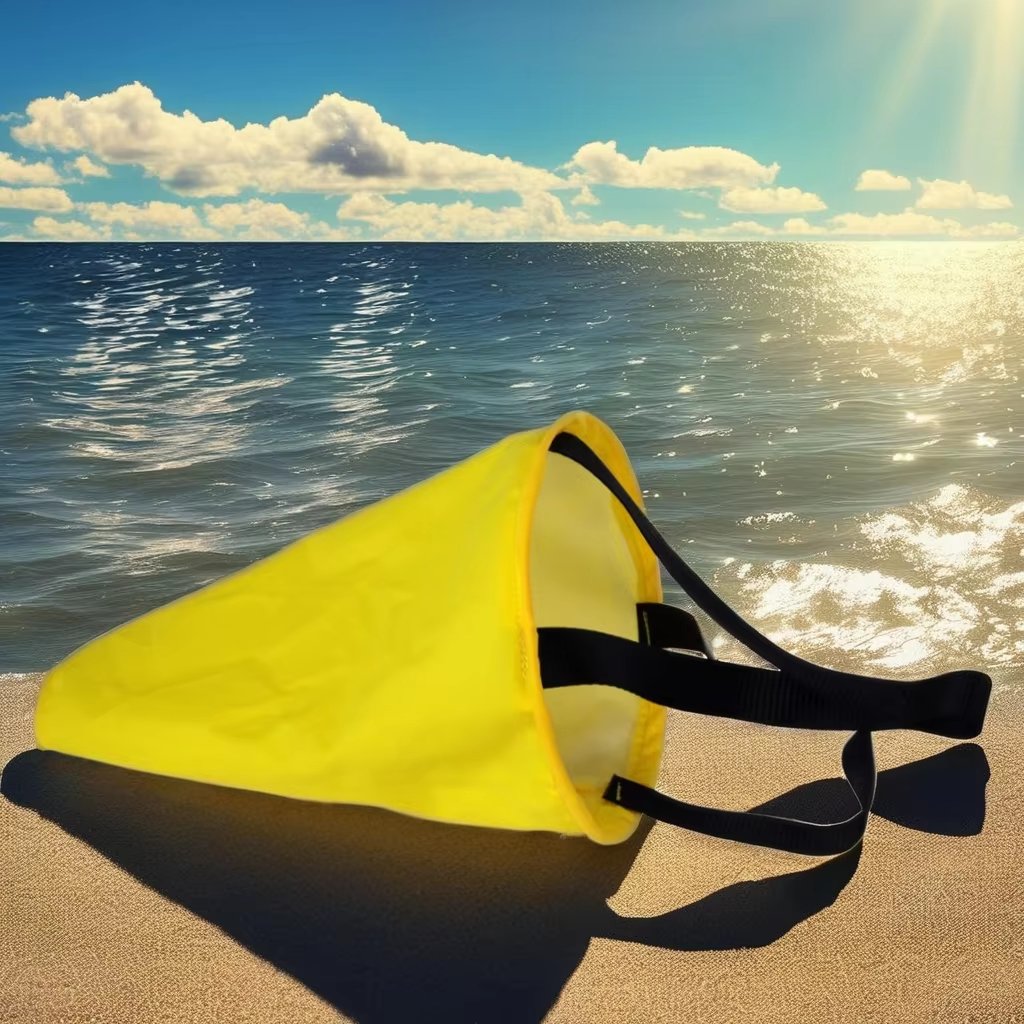 PVC Sea Anchor Drogue for Boat Marine Supplies Accessory with Hinge Bag Size