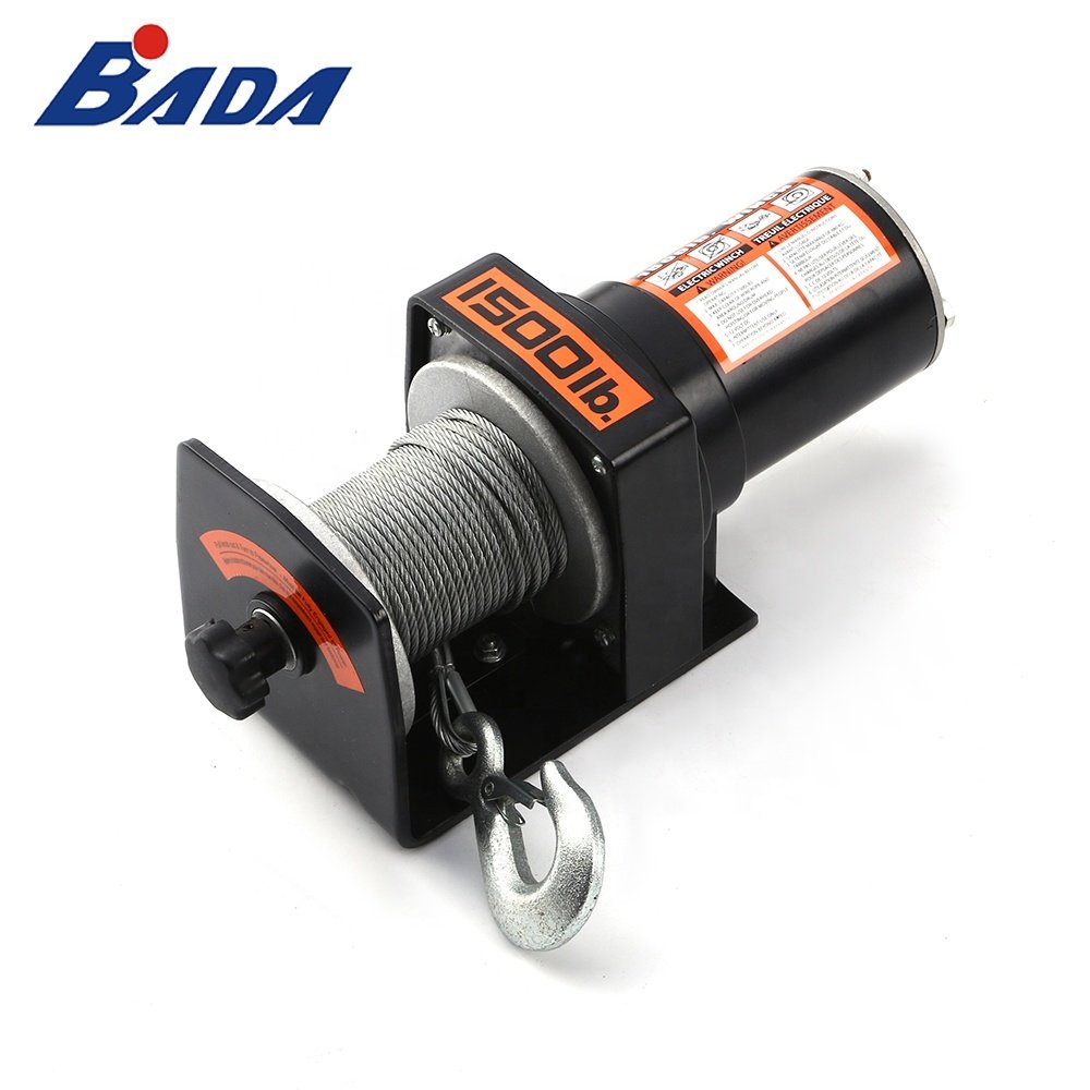 BADA 12v 24v Auto Electric Anchor Boat Winch Price for Cranes
