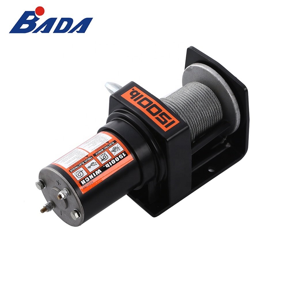 BADA 12v 24v Auto Electric Anchor Boat Winch Price for Cranes