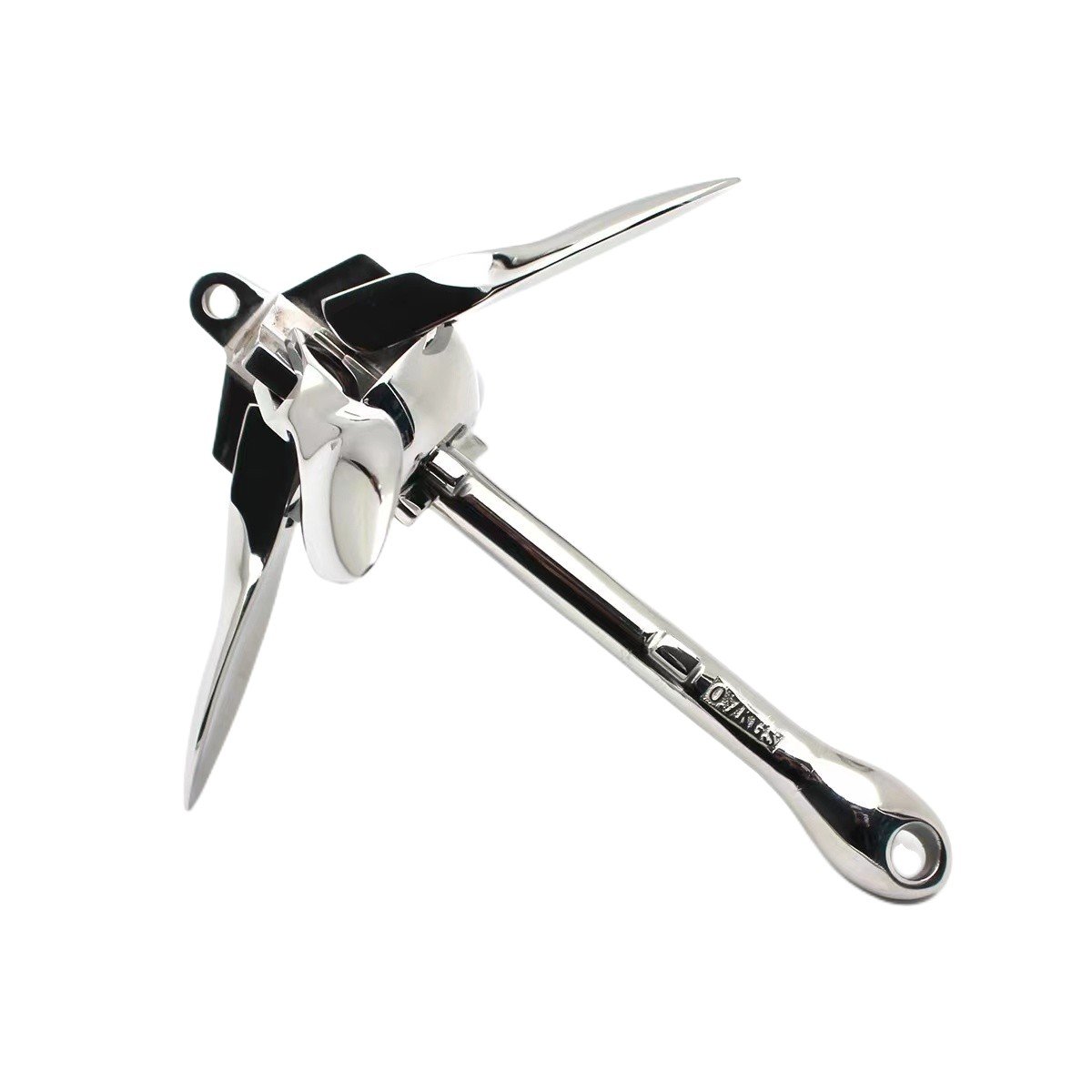Yacht Hardware Stainless Steel Aisi316 Stainless Steel Marine Hardwarel Grapnel Boat Folding Anchor for Boat