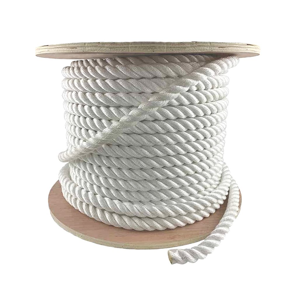 Hot Sale 3 Strands PP Marine Nylon Dock Line Boat Anchor Rope for Mooring