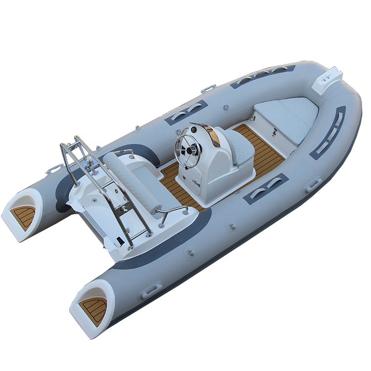 CE Zodiac Yacht Luxury RIB Boat Inflatable Hypalon Shipping Boats Fishing RIB 390 Boat for Sale with Outboard Motor