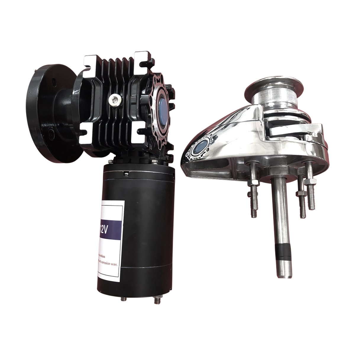 Anshun Boat Anchor Winch 12v Electric Vertical Windlass Capstan Winches Yacht Anchor Winch