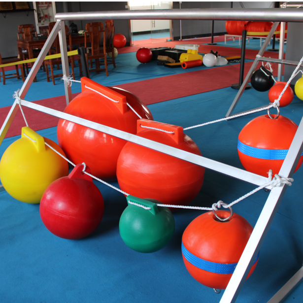 Spherical Floating Buoy PE Plastic Foam Filled Marine Buoy Floating Ball Mooring Buoy for Boat
