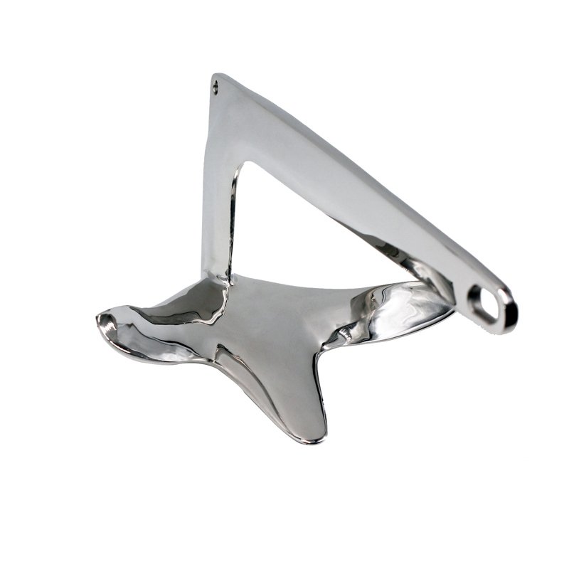 Stainless Steel 316 Small Yacht Boat Anchor Claw Anchor for Bruce Ship Boats Anchor