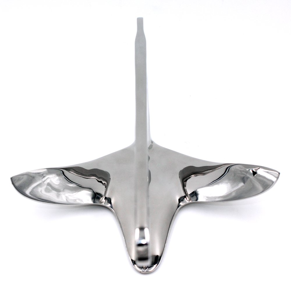 Stainless Steel 316 Small Yacht Boat Anchor Claw Anchor for Bruce Ship Boats Anchor