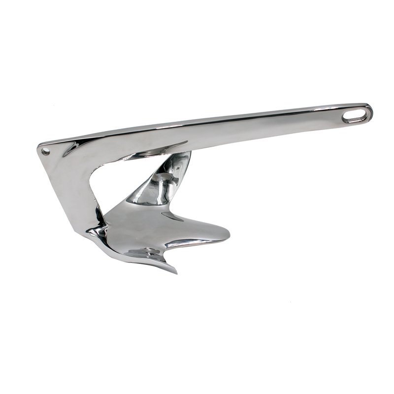Stainless Steel 316 Small Yacht Boat Anchor Claw Anchor for Bruce Ship Boats Anchor