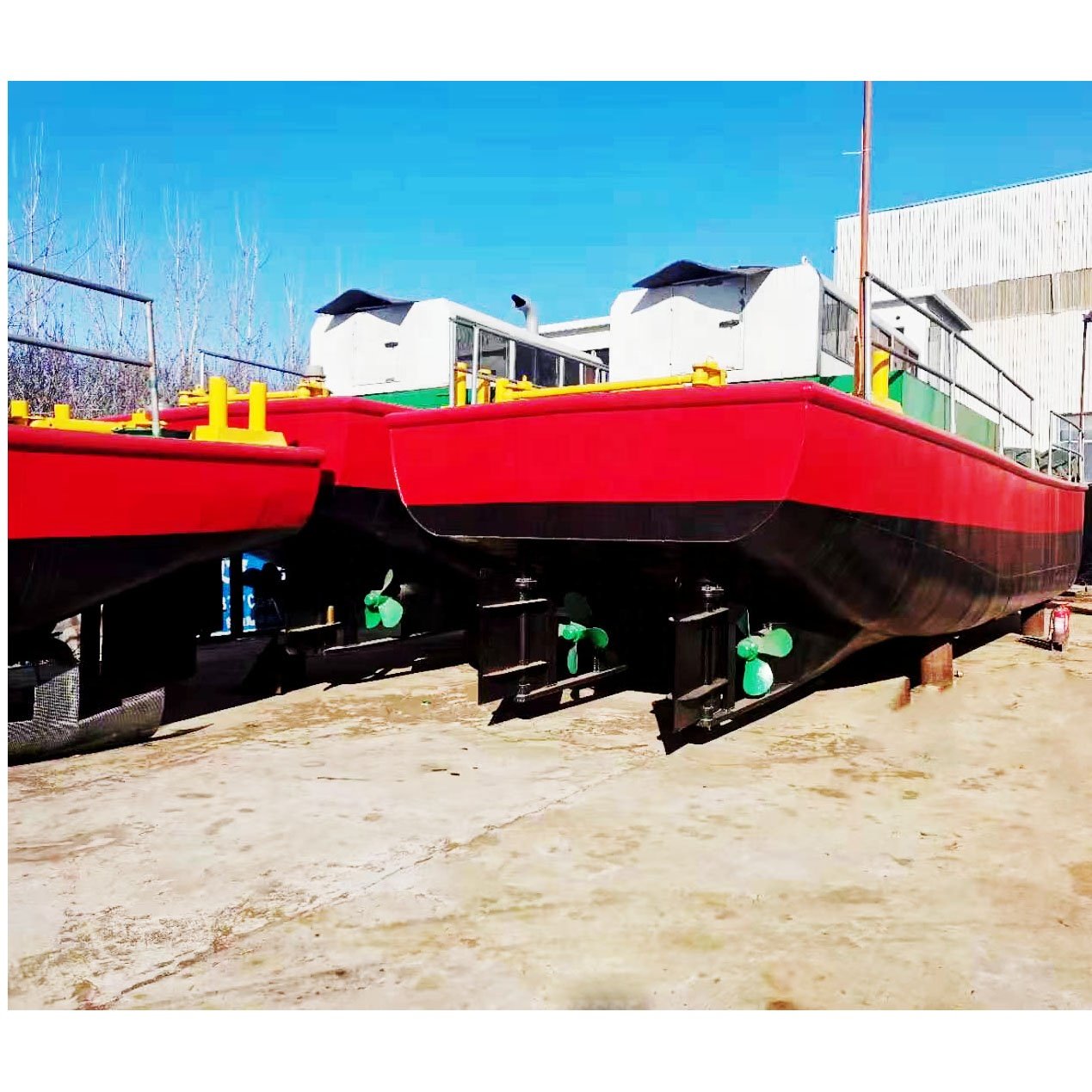 Work Boat with Two Propellers for Sale