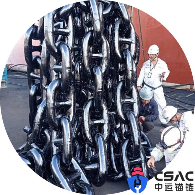 78mm ABS Stud Link Anchor Chain Factory