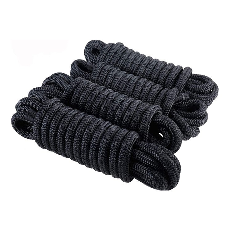 OEM ODM Marine Supplier 3/8 1/2 INCH Nylon Polyester Polypropylene Double Braided Marine Rope Dock Line Rope for Ship Docking