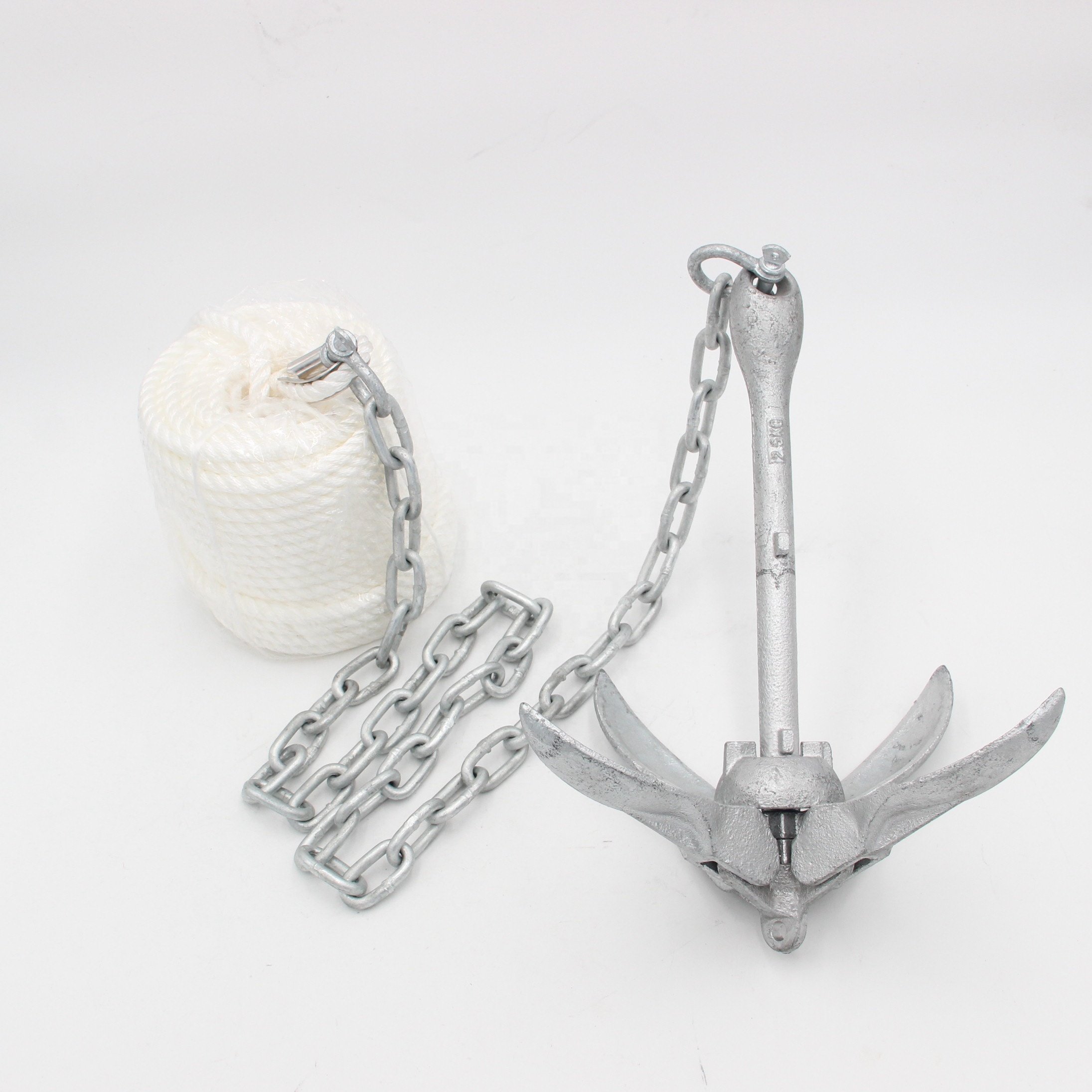 Kayak/Boat Accessories of Grapnel Folding Anchor "A" Type Anchor Kit for Boat Part Yacht Marine Anchor