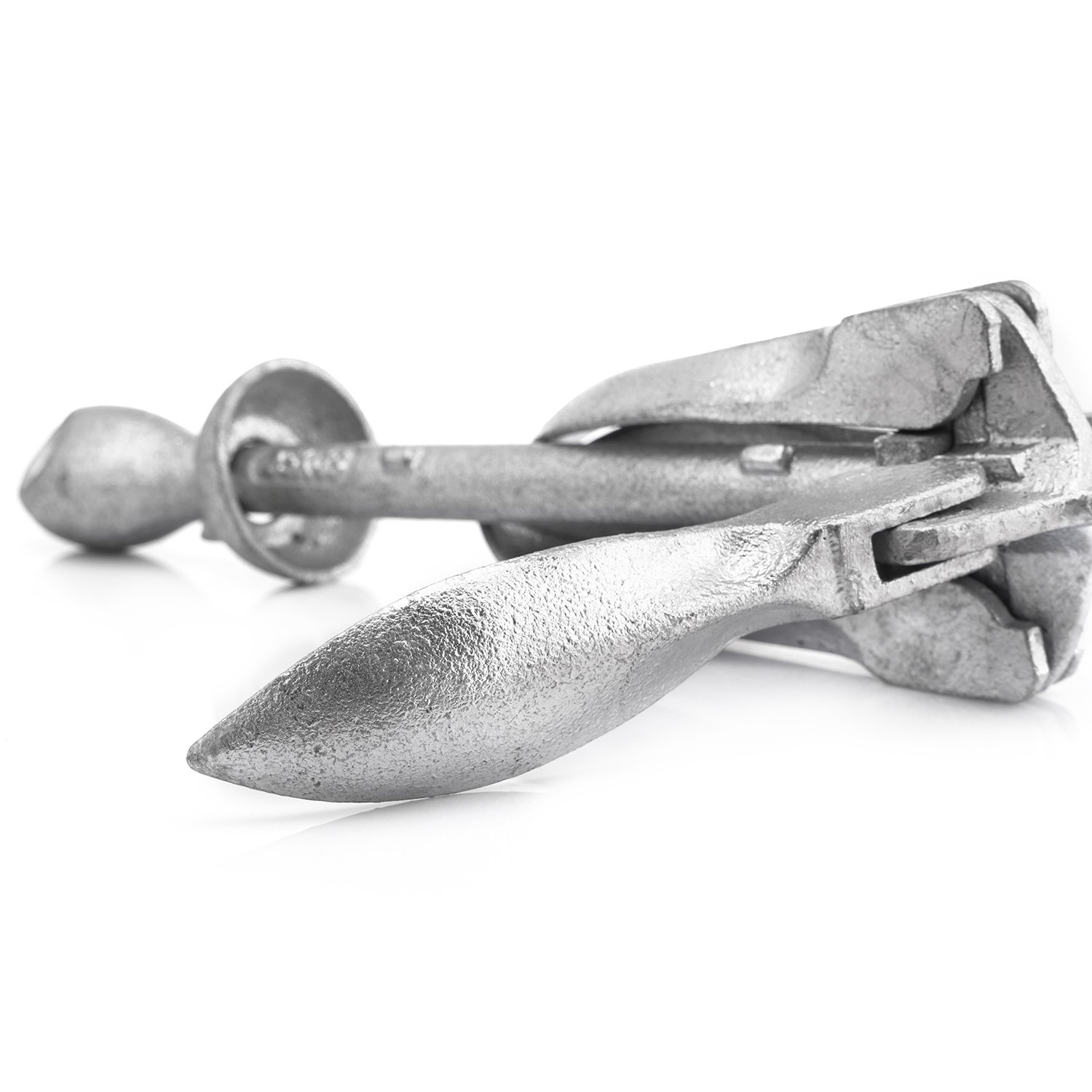 HANSE MARINE Sea Anchor Hot-dip Galvanized Type a Folding Grapnel Anchor 0.7~15 KG for Boat Yacht