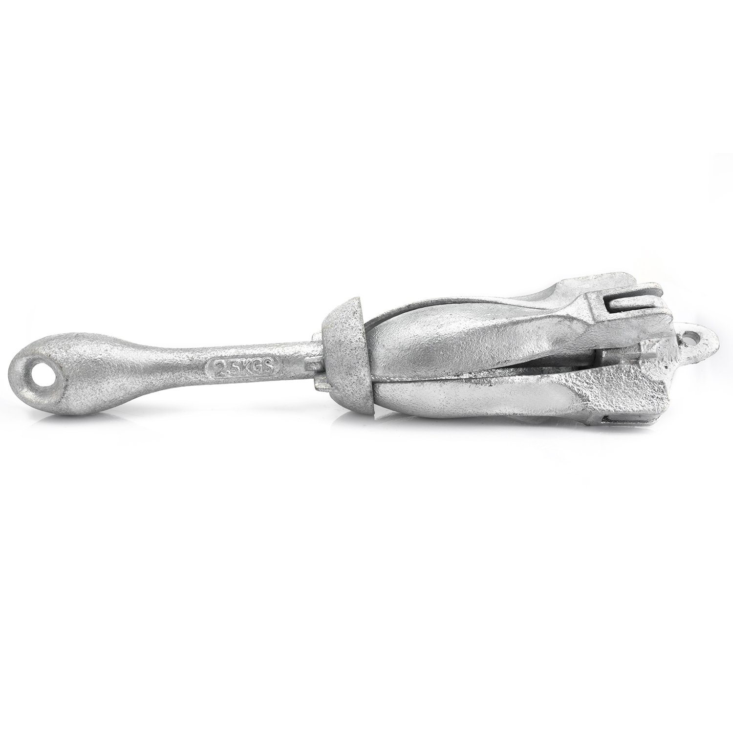 HANSE MARINE Sea Anchor Hot-dip Galvanized Type a Folding Grapnel Anchor 0.7~15 KG for Boat Yacht
