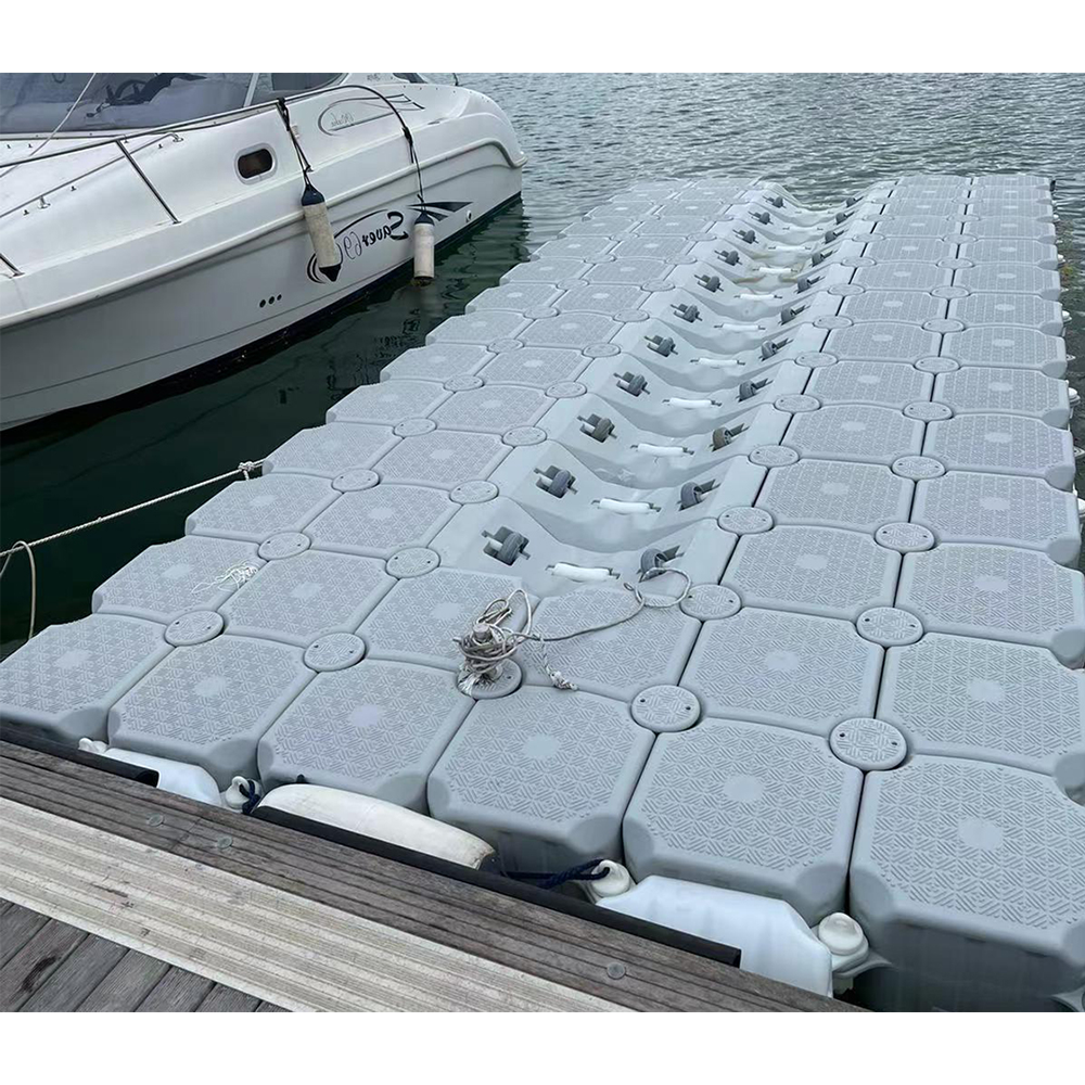 Eco Friendly Plastic Pontoon Bridge Jet Ski Floating Dock Platform Seadoo Boat Jetty for Sale