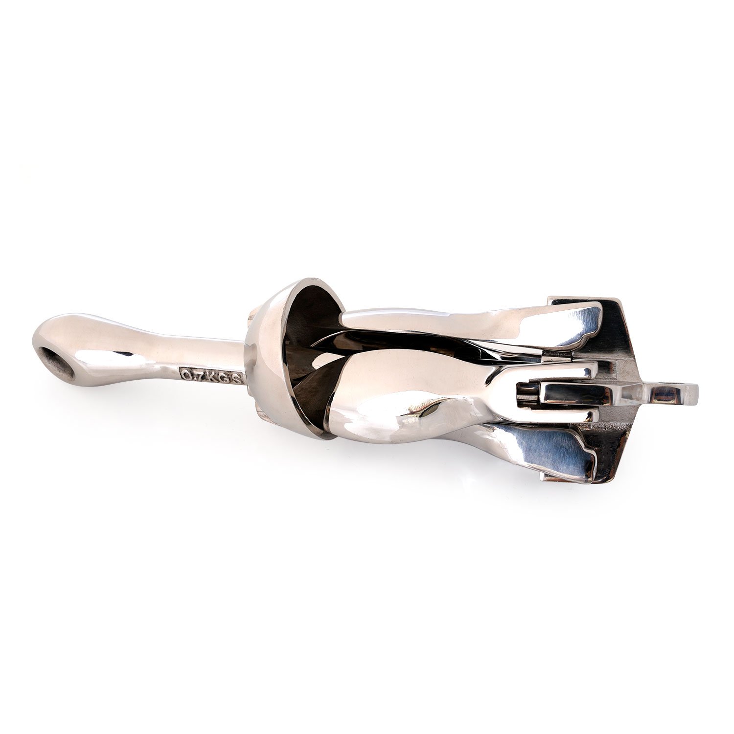 HANSE MARINE Sea Anchor 316 Stainless Steel Type a Folding Grapnel Anchor 0.7~4 KG for Boat Yacht
