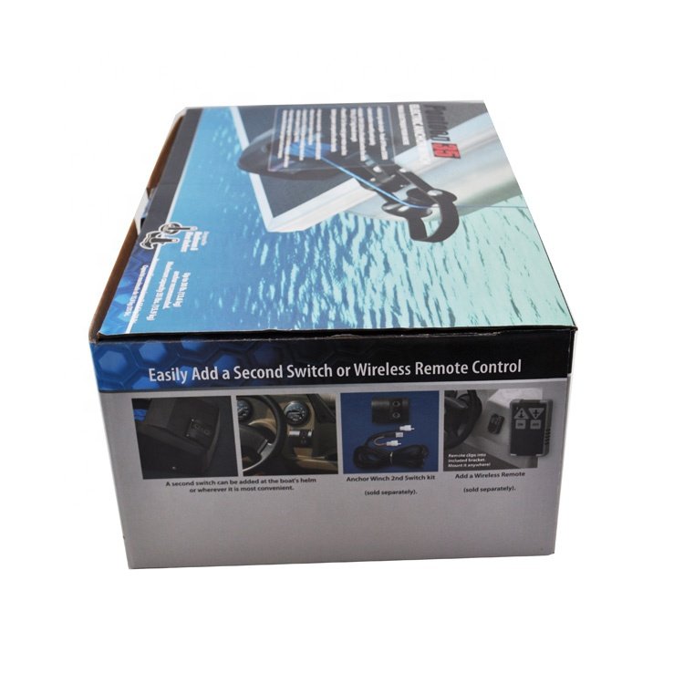 12V Electric Anchor Winch Second Switch Kit Trailer Winch 30lb. Freshwater Marine Boat Yacht