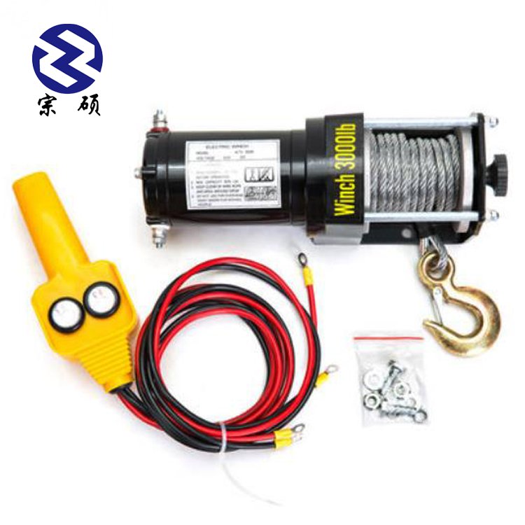 Portable 3000lb 12000 Lbs Mini 12v /24v Car Boat Anchor Motor Electric Winch