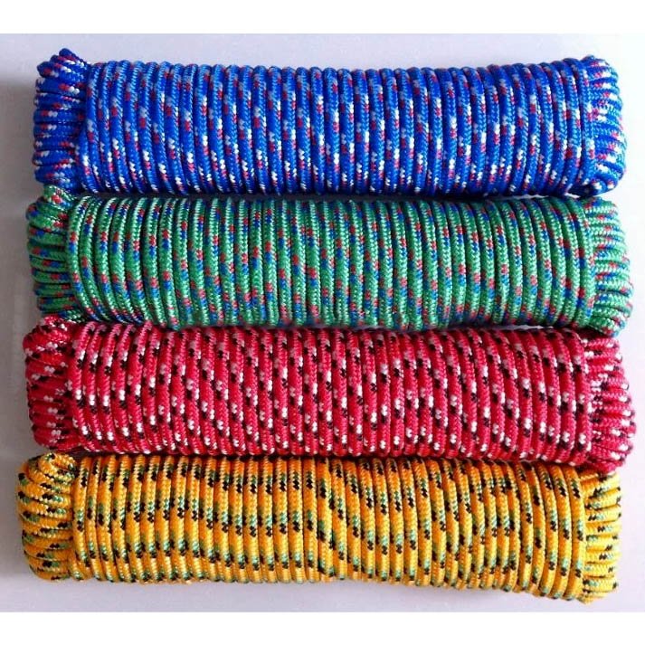 Hot Sale Customized Colored 16 Strand Braided PP Polypropylene Multifilament Rope for Yachts/Boat/General Usage