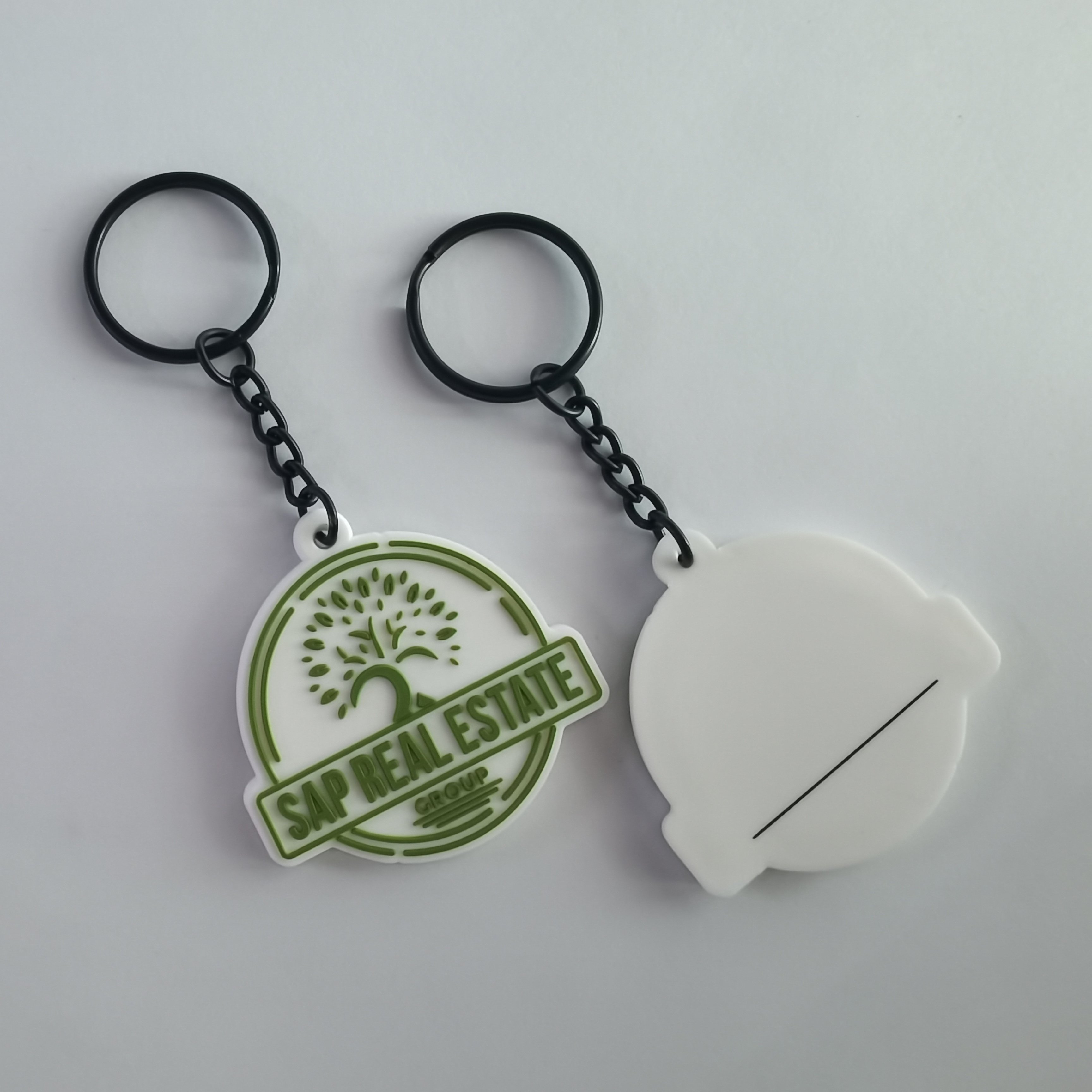 PPH-0018 Fishing Water Floating Sublimation Keychain Accessories Key Ring Custom Anchor Shape PVC Silicon Rubber Key Chain