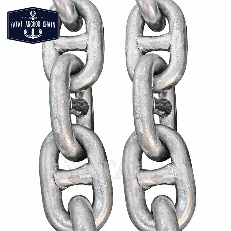 Galvanized Anchor Chain Marine Stud Link U2 U3 Anchor Chains for boat
