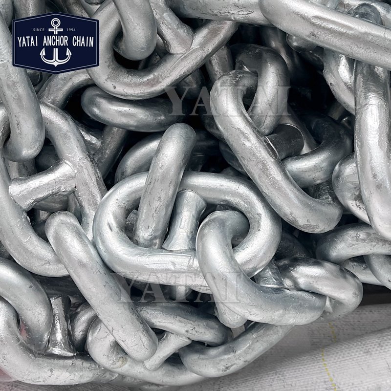 Galvanized Anchor Chain Marine Stud Link U2 U3 Anchor Chains for boat