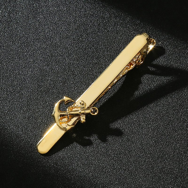 2024 New Boyi Sailing Anchor Cuff Links for Men Gold Tuxedo Shirt Cuff Links Business Wedding Cuff Links