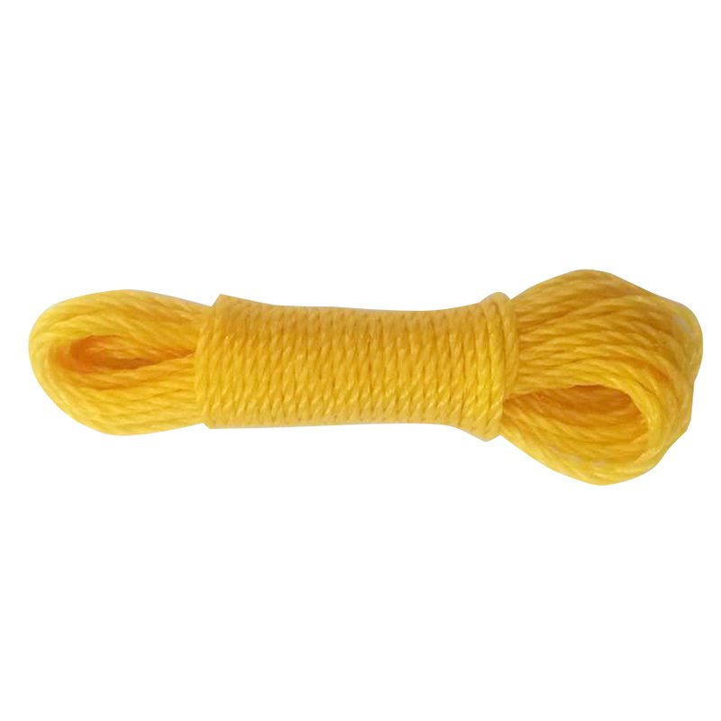Factory Supply Plastic Multifilament Nylon Polyester Rope Twisted PE Twine PP Rope for Marine Fishing Net