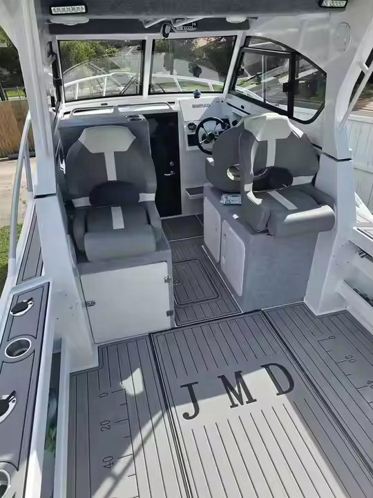 Professional 7.5m Gospel Welded Aluminium Aluminum Fishing Vessels Fishing Boat v Hull Boats for Sea