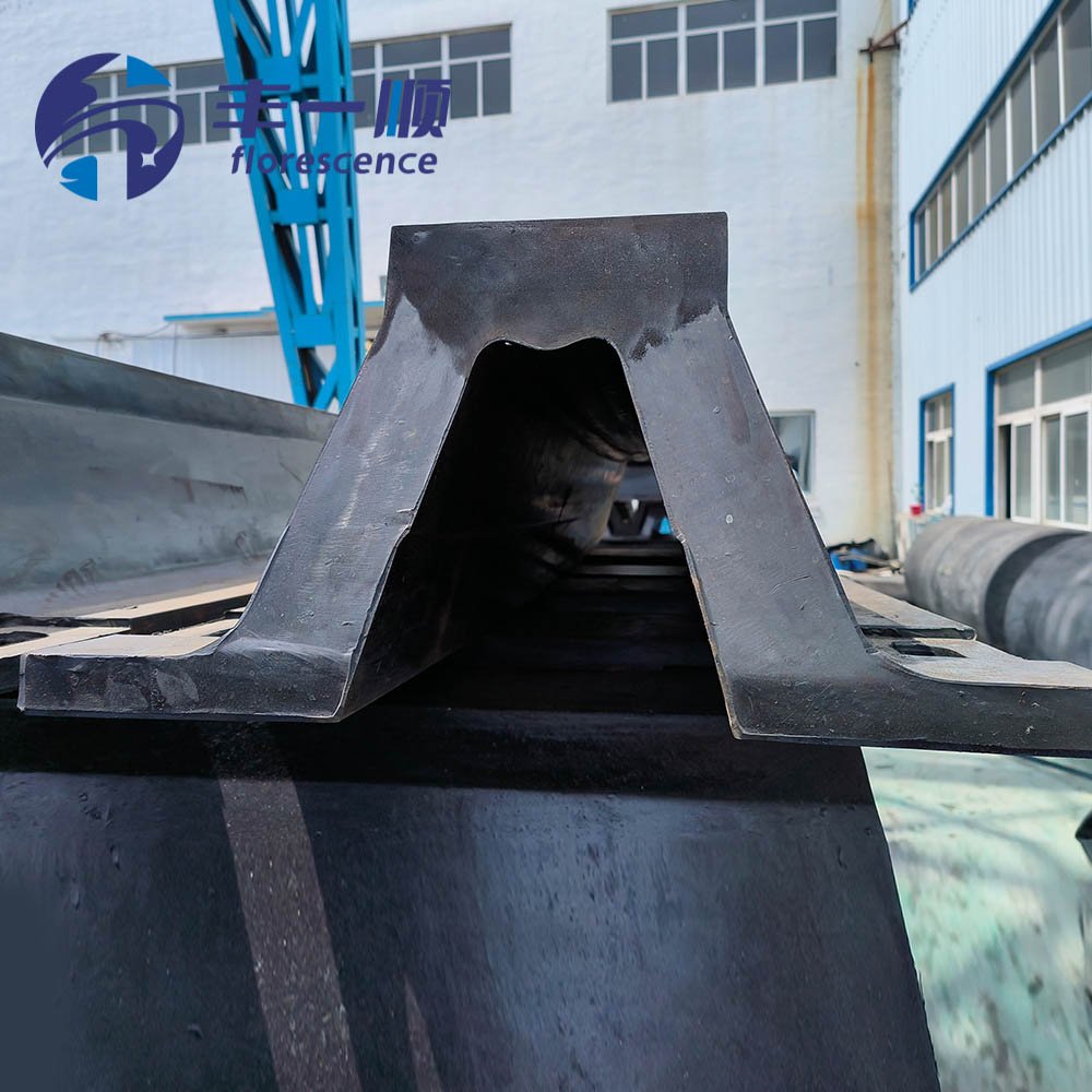 Marine Arch Fender Marine Grade Rubber V Fender Double Anchor Boat 600 X 3000mm Marine Rubber Taperesd Fenders