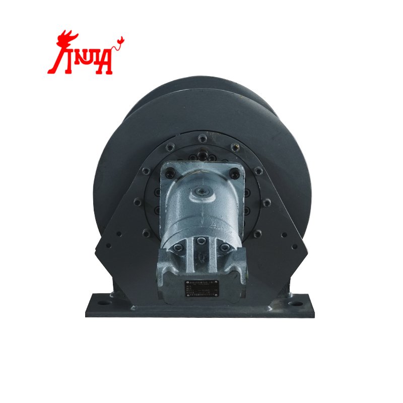 Single Drum 10 Ton Hydraulic Winch for Tractors Anchor Excavator Shrimp Boat Fishing Net