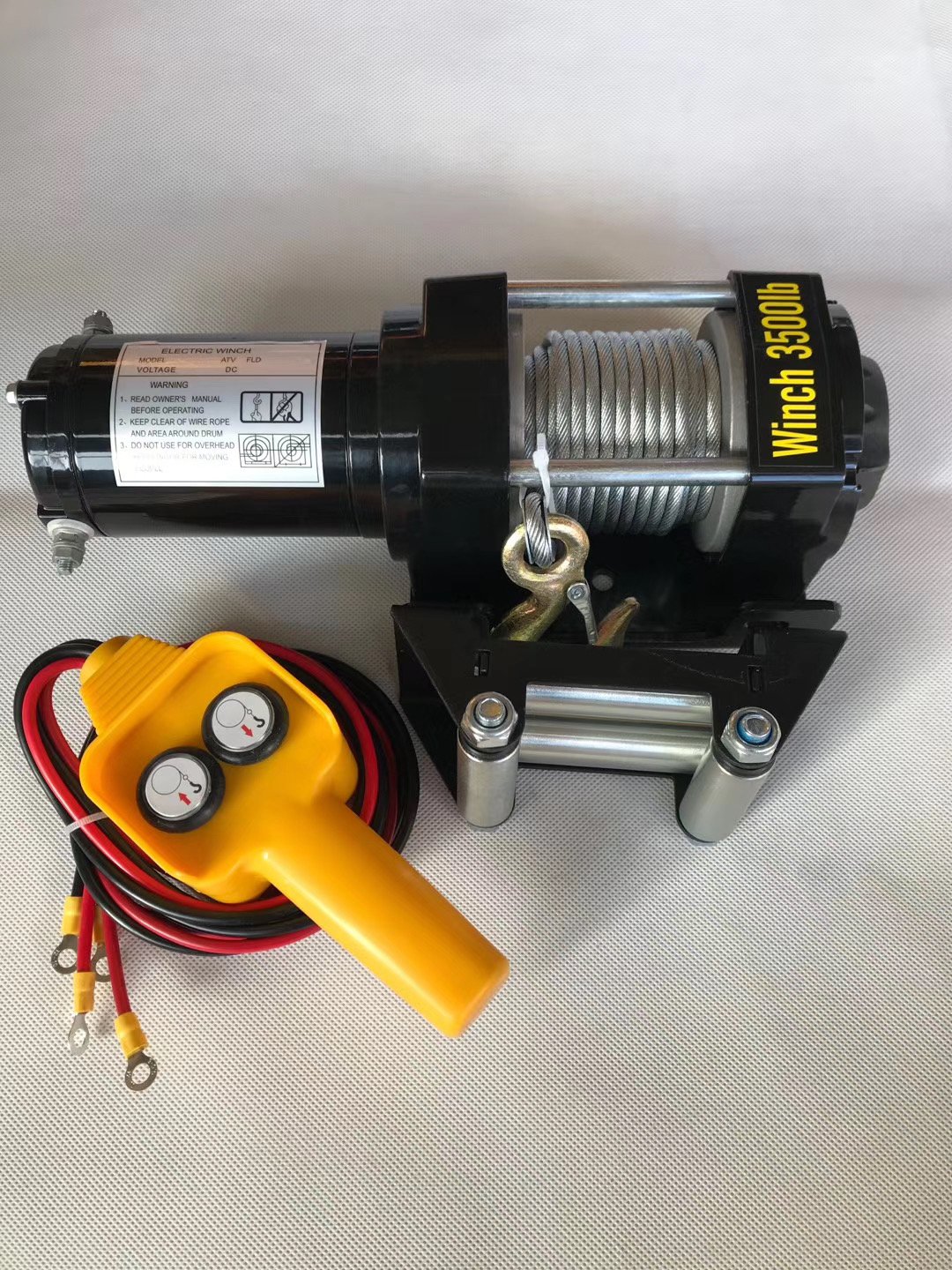 High Quality 3000lbs 12v Electric Winch with Wire Rope