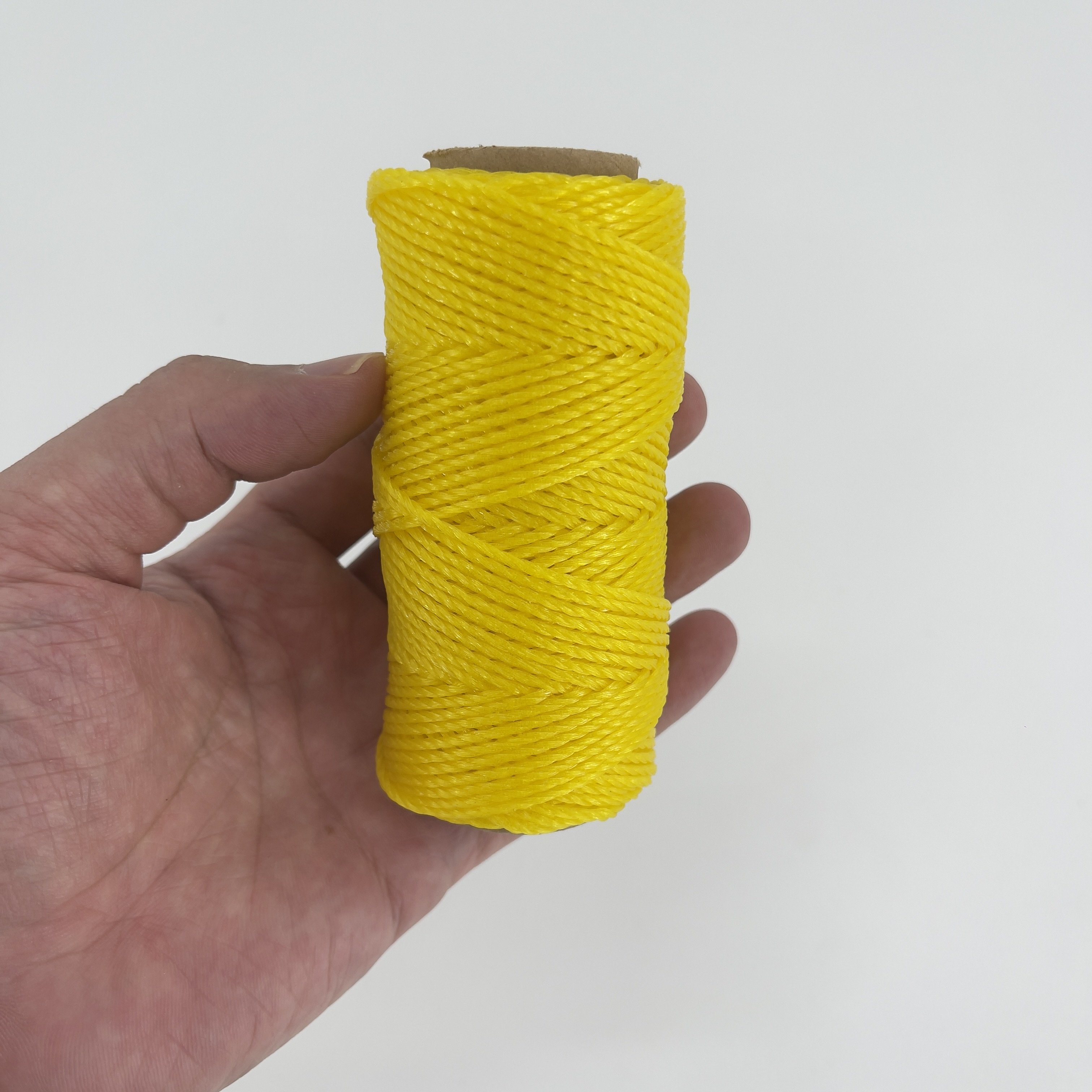 Hot Sales High Quality Twisted Pe & Nylon Fishing Twine Rope Polyester Construction Coil-packed Pe Twines for Nets