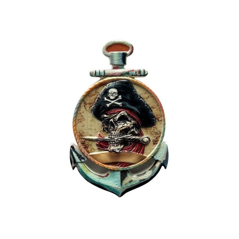 Custom Resin Crafts 3D Refrigerator Magnet Creative Boat Anchor Pirate Souvenir Printed Resin Fridge Magnet