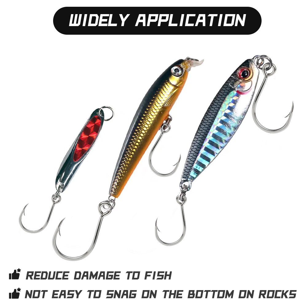 High Carbon Steel Circle Hook for Bass Large Hole Sea Fishing Gear Anti-Seawater Corrosion Boat Anchor for River Fishing