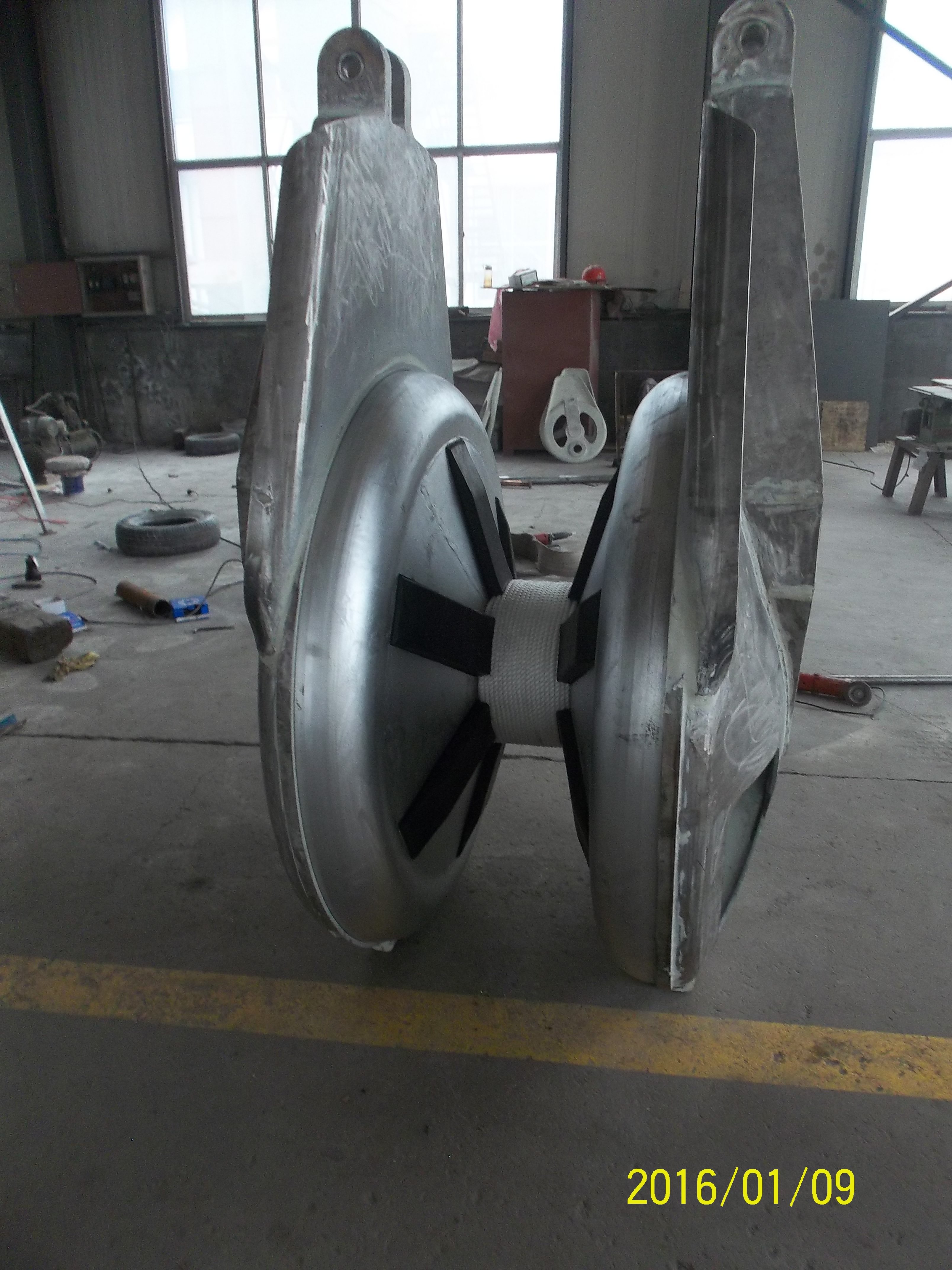 Customized Marine Hydraulic Fishing Net Hauler Power Block Winch Steel Power Pulley for Boat for Anchor Winch and Ship Use
