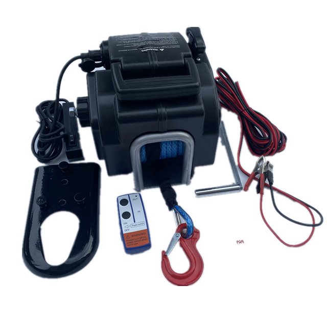 FNAGGONG High Quality 12 v Marine Electric Winch for Fishing Boat