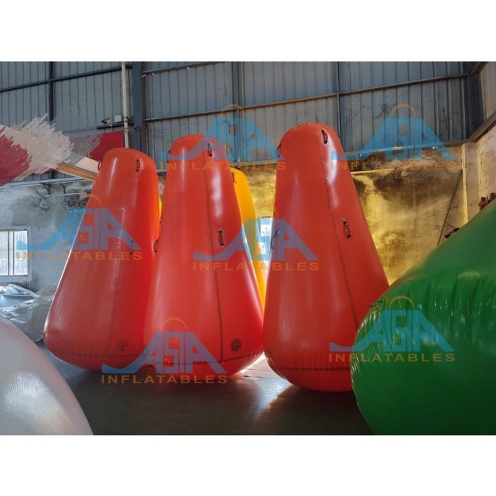 Wholesale PVC Inflatable Cone Buoys Customized Inflatable Cone Buoy for Marine Navigation Emergency Inflatable Buoy for Boating