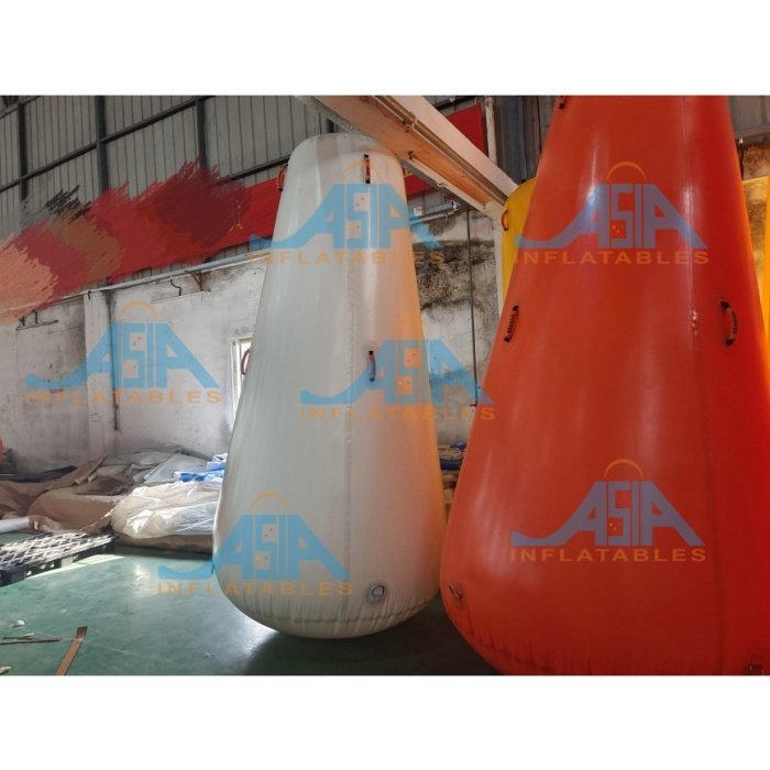 Wholesale PVC Inflatable Cone Buoys Customized Inflatable Cone Buoy for Marine Navigation Emergency Inflatable Buoy for Boating