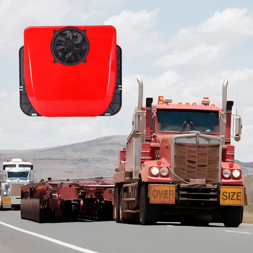 Roof Mounted RV Boat Campervan Forklift Trailer Tractor Cabin AC Unit AC.161.064.03 Electric DC 12V Air Conditioning for Truck