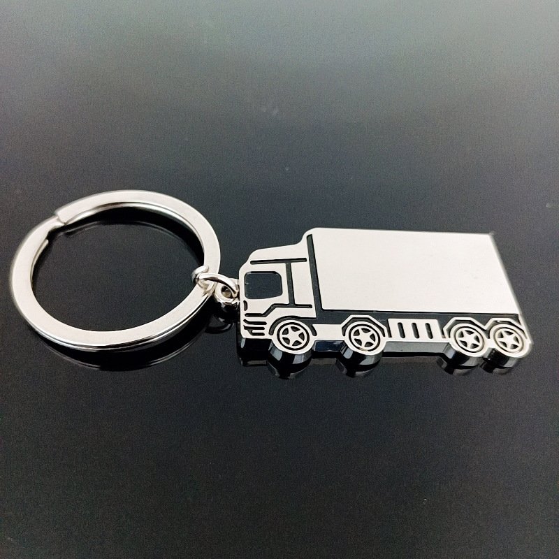 Manufacturer Laser logo Anchor Metal Keychain Creative Practical Small Gift Gift Pendant Accessories