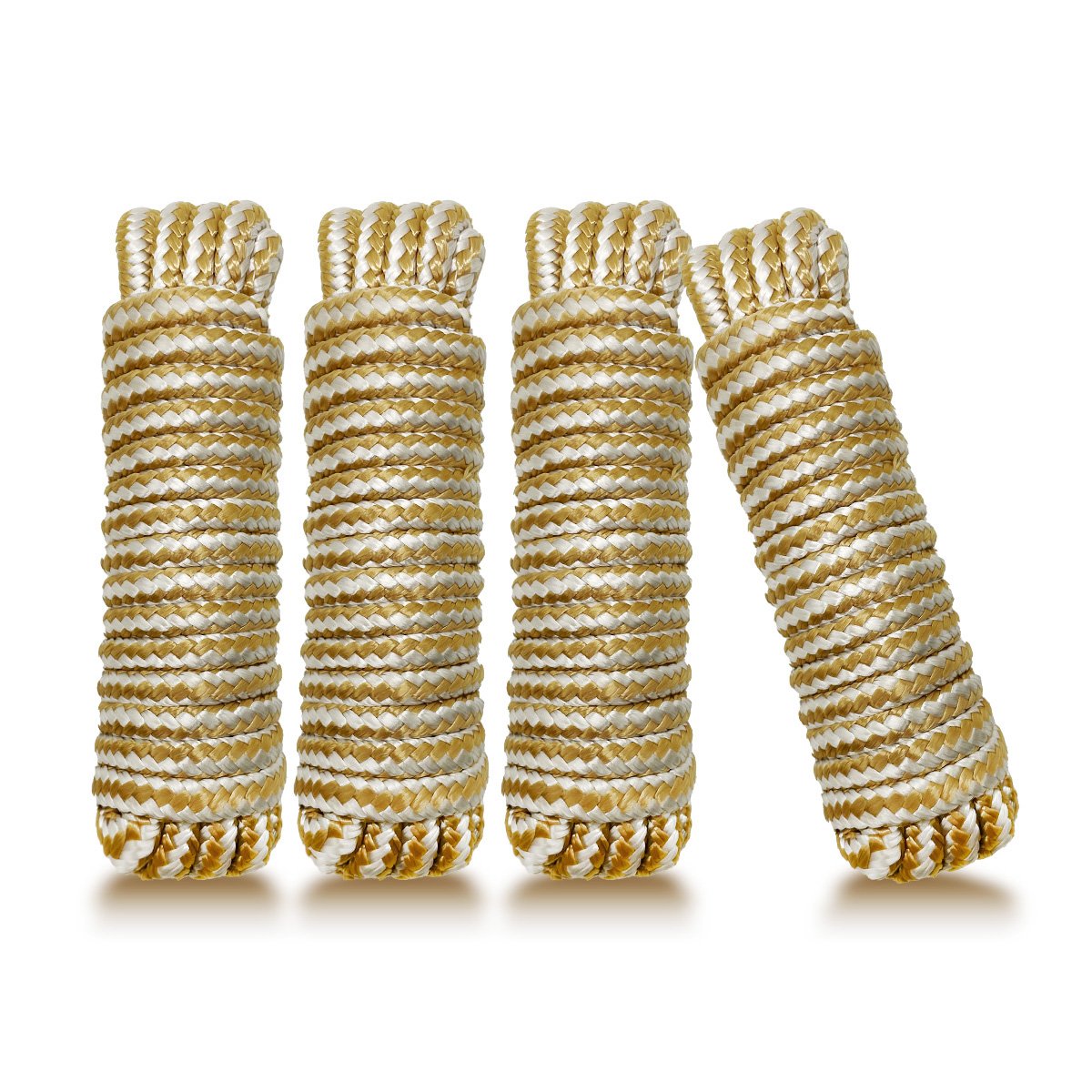 Dock Lines for Boats Dock Rope Mooring Lines Kayak Docking Ropes Boat Dock Accessories for Marine PWC, Kayak, Jet Ski